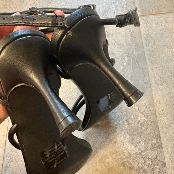 Steve Madden Strappy Leather Heels - Picture 4 of 5